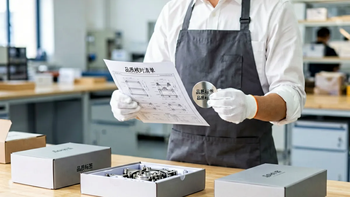 99国精产品新品开箱现场，工作人员拆解外包装并逐一核查品质标签